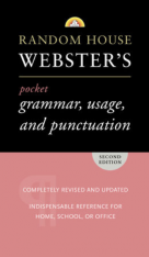 Random House Webster's Pocket Grammar Usage and Punctuation